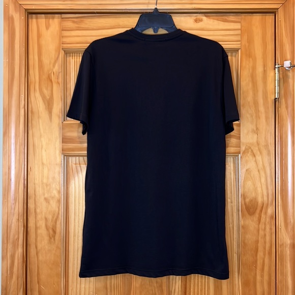 New with tags, Roberto Cavalli Men's Black Logo Graphic Print Short Sleeve Tee - Picture 5 of 8